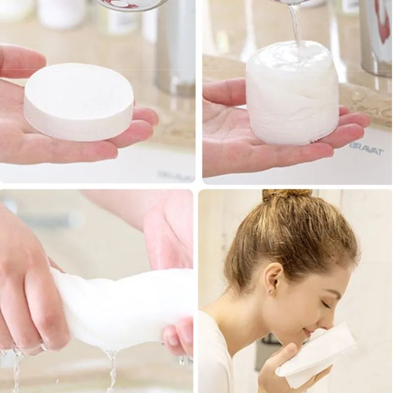Avtoit | Towelina Disposable Bath Towels | Ultra Compact & Hygienic | For Travel, Spa & Everyday Life | Made of Non-woven Fabric