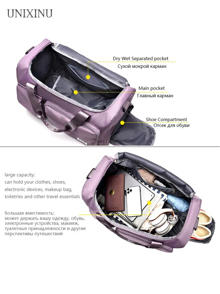 Avtoit | Veyora WeekAir | All-in-One Travel Bag | Trolley Loop & Shoe Compartment | 35L