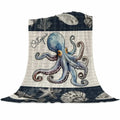 Avtoit | Octopus Shell Starfish Throw Blanket