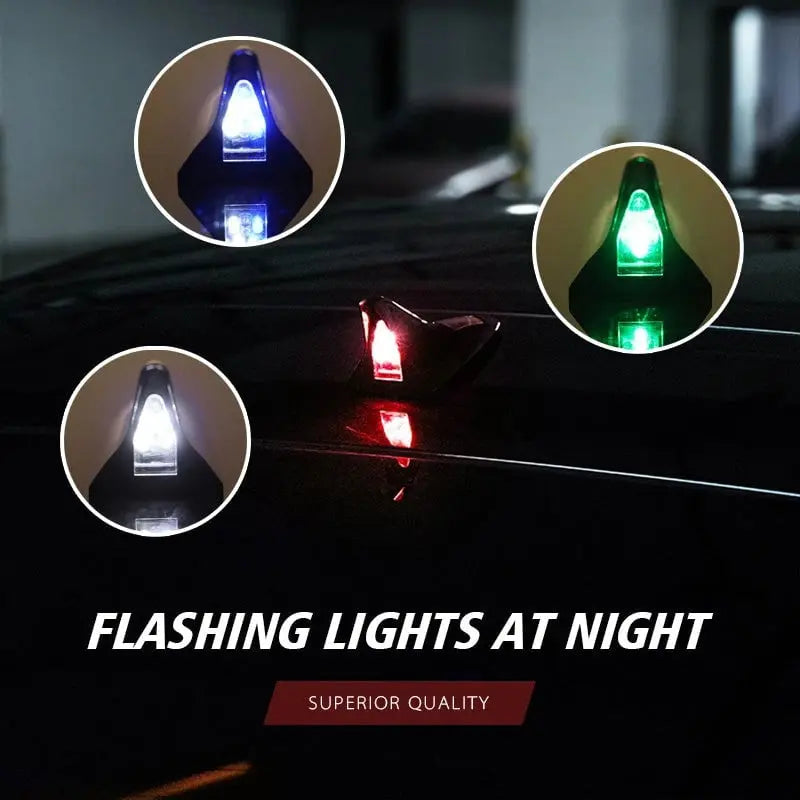 Avtoit | Shark Fin Solar-Warning Light for Car