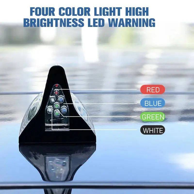 Avtoit | Shark Fin Solar-Warning Light for Car