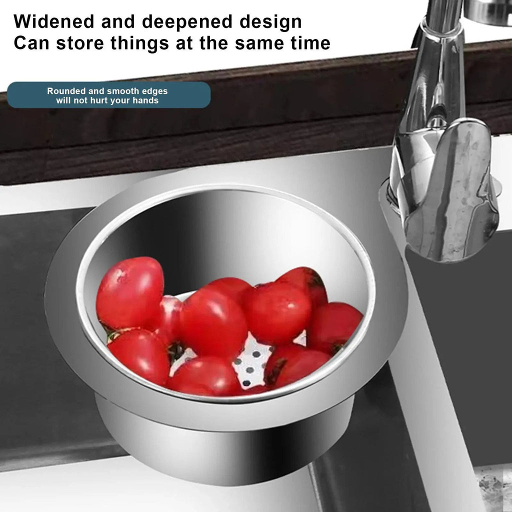 Avtoit | Strainer for sink in swan shape – Space-saving stainless steel drain filter