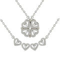 Avtoit | Magnetic Leaf & Heart Necklace