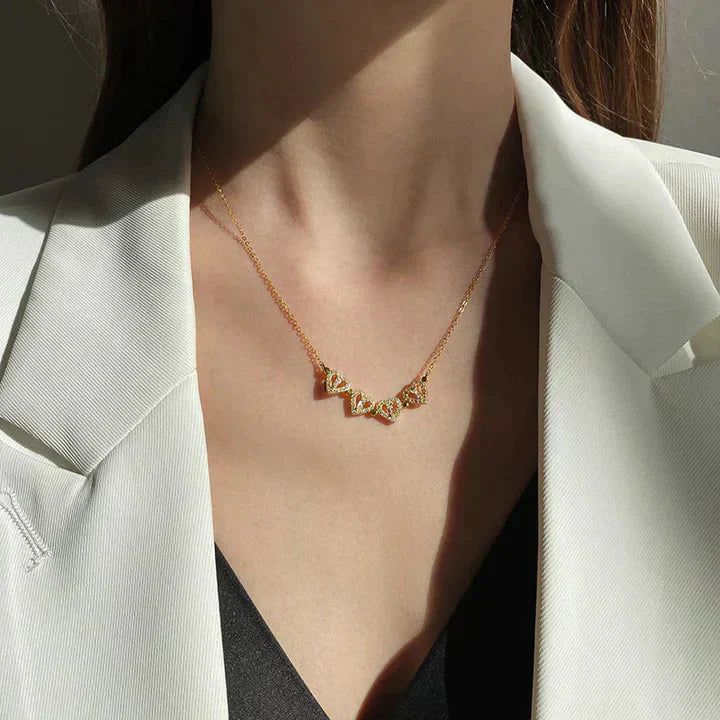 Avtoit | Magnetic Leaf & Heart Necklace