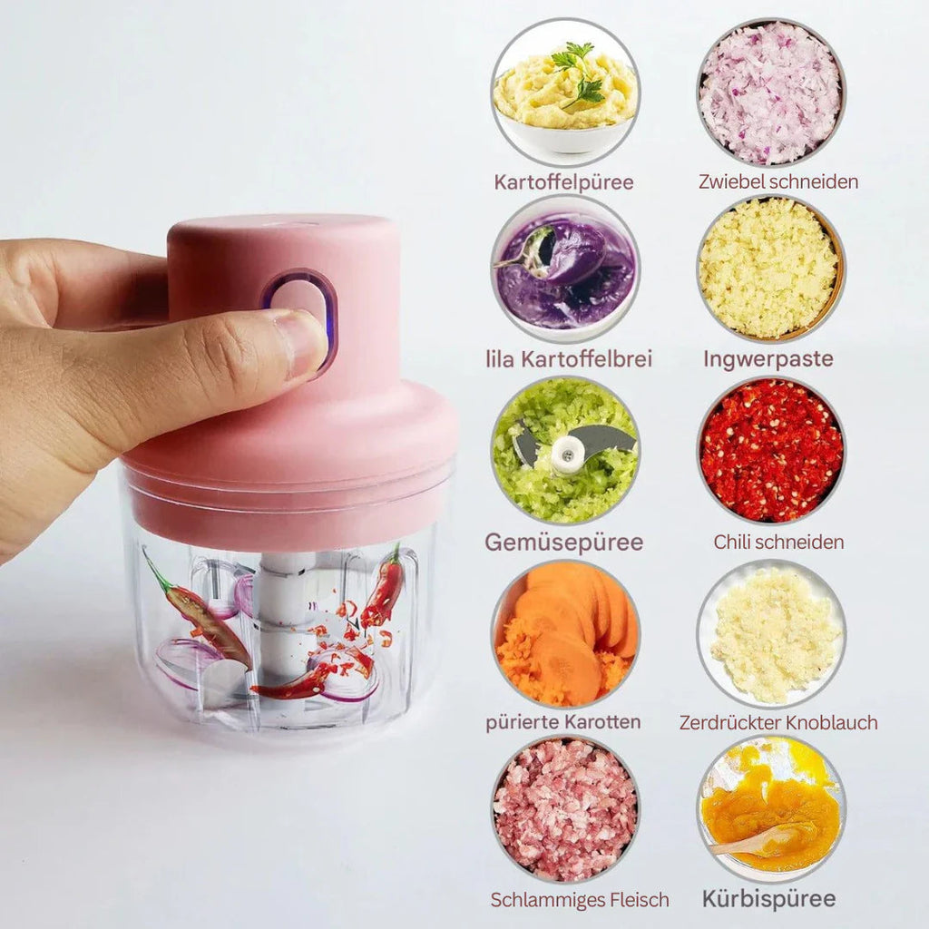 Avtoit | Wireless Food Chopper – Compact Mini Chopper for Spices and Vegetables