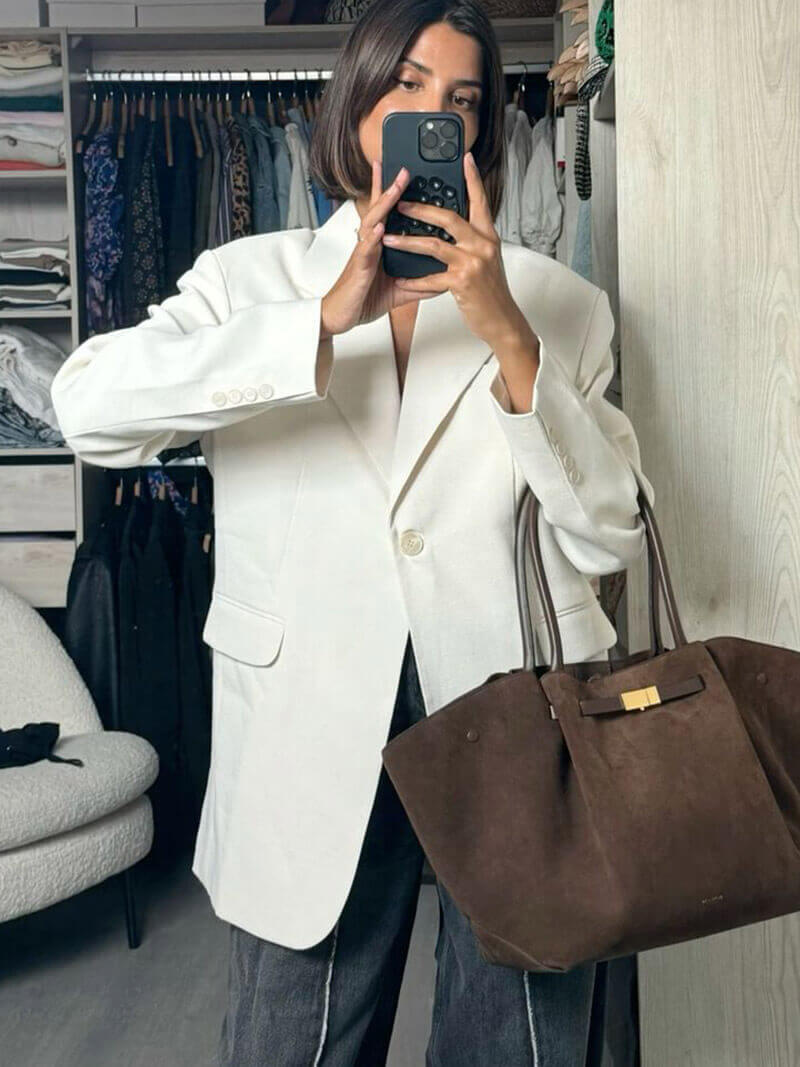 Avtoit | Hedwig | Modern Women’s Suede Handbag – Elegant, Versatile & Timeless