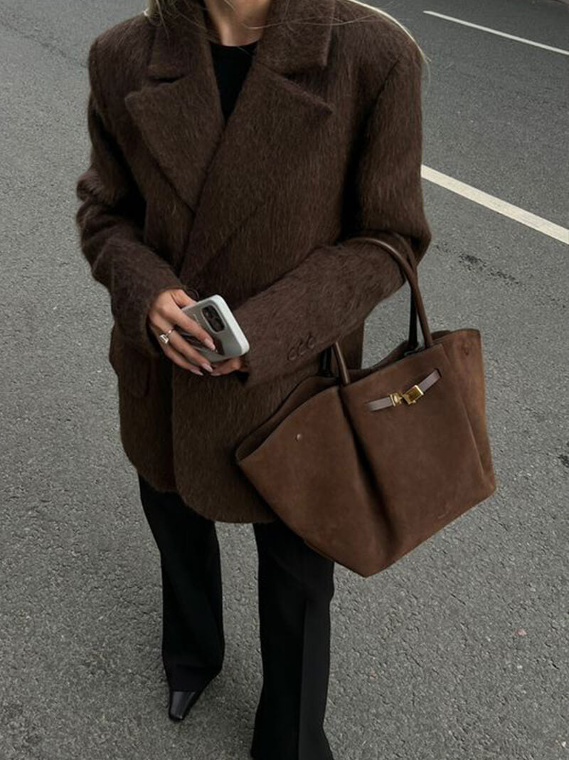 Avtoit | Hedwig | Modern Women’s Suede Handbag – Elegant, Versatile & Timeless