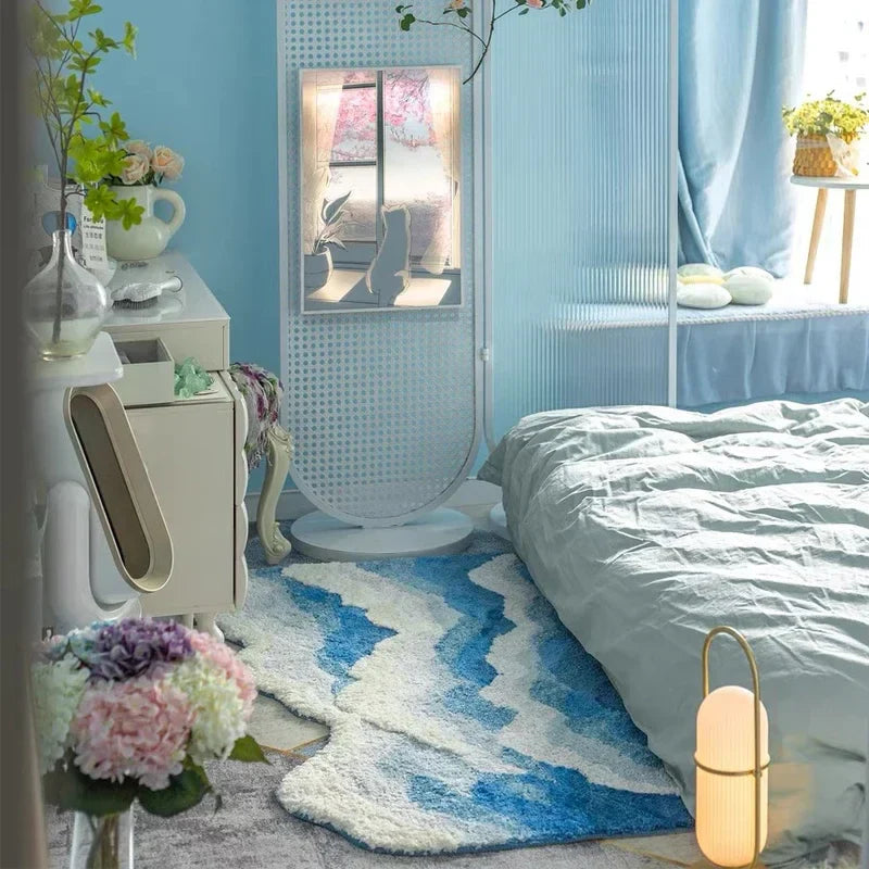 Avtoit | Soft Surf Anti-Slip Plush Wave Rug