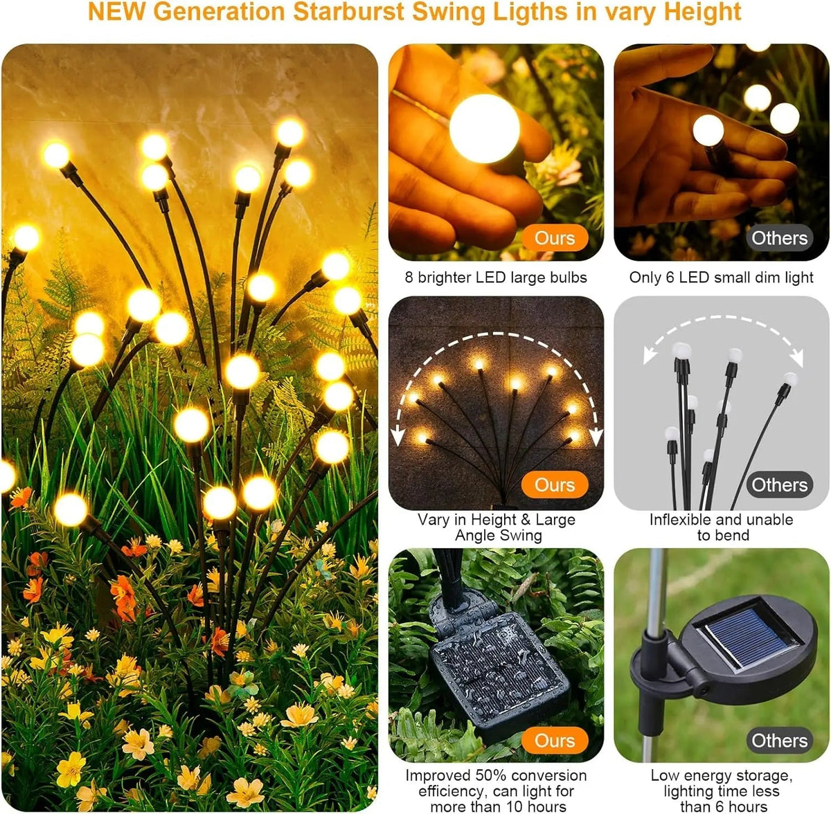 Avtoit | Solar Garden Lights – Gentle, Swinging Light for Magical Nights