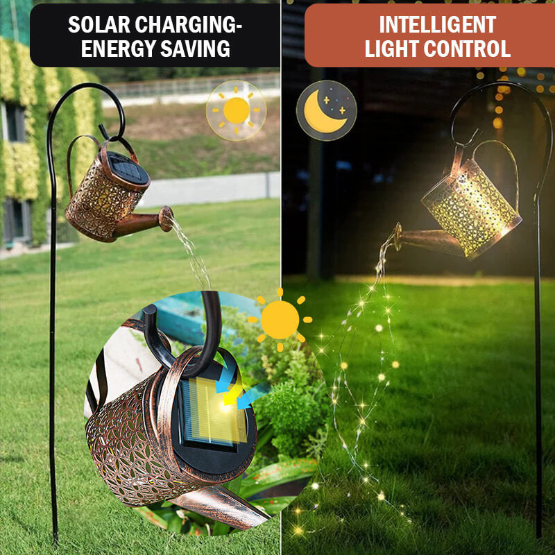 Avtoit | Outdoor garden lamp in iron with solar energy