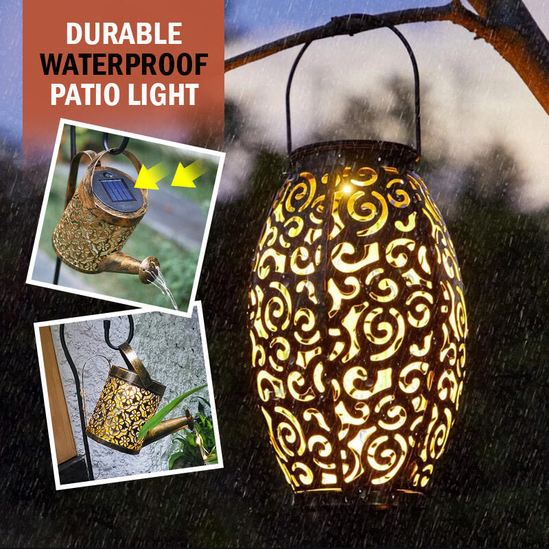 Avtoit | Outdoor garden lamp in iron with solar energy