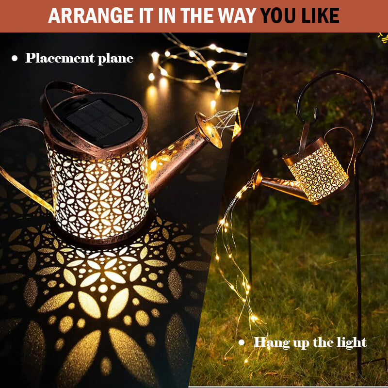 Avtoit | Outdoor garden lamp in iron with solar energy