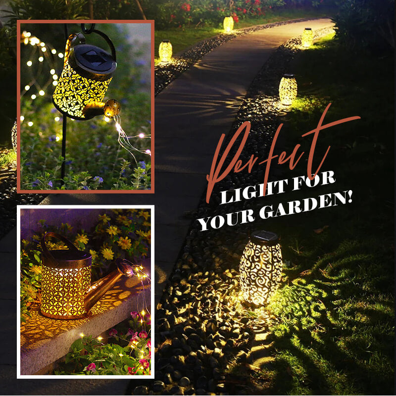 Avtoit | Outdoor garden lamp in iron with solar energy