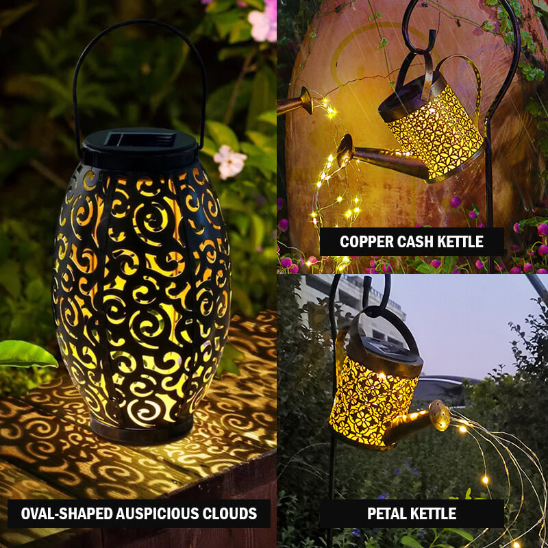 Avtoit | Outdoor garden lamp in iron with solar energy