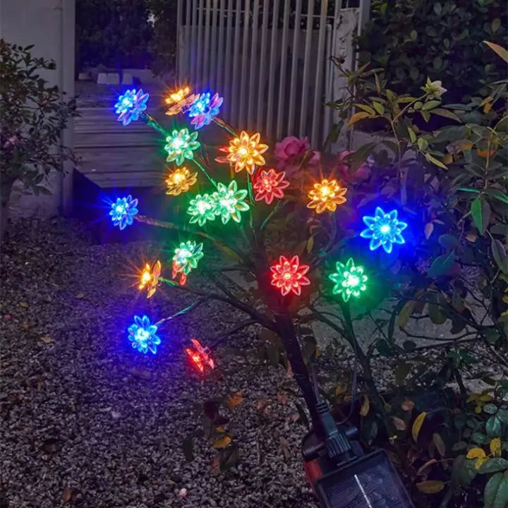 Avtoit | Solar Cherry Blossom Lights | Waterproof LED Decor for Outdoors