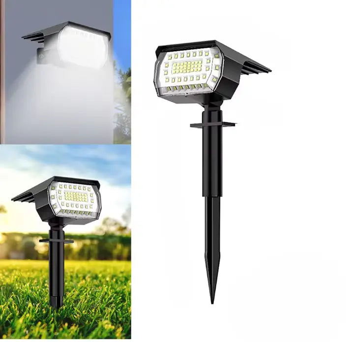Avtoit | Solar-LED-Spotlight for outdoor use – Weatherproof garden lighting with 3 brightness levels