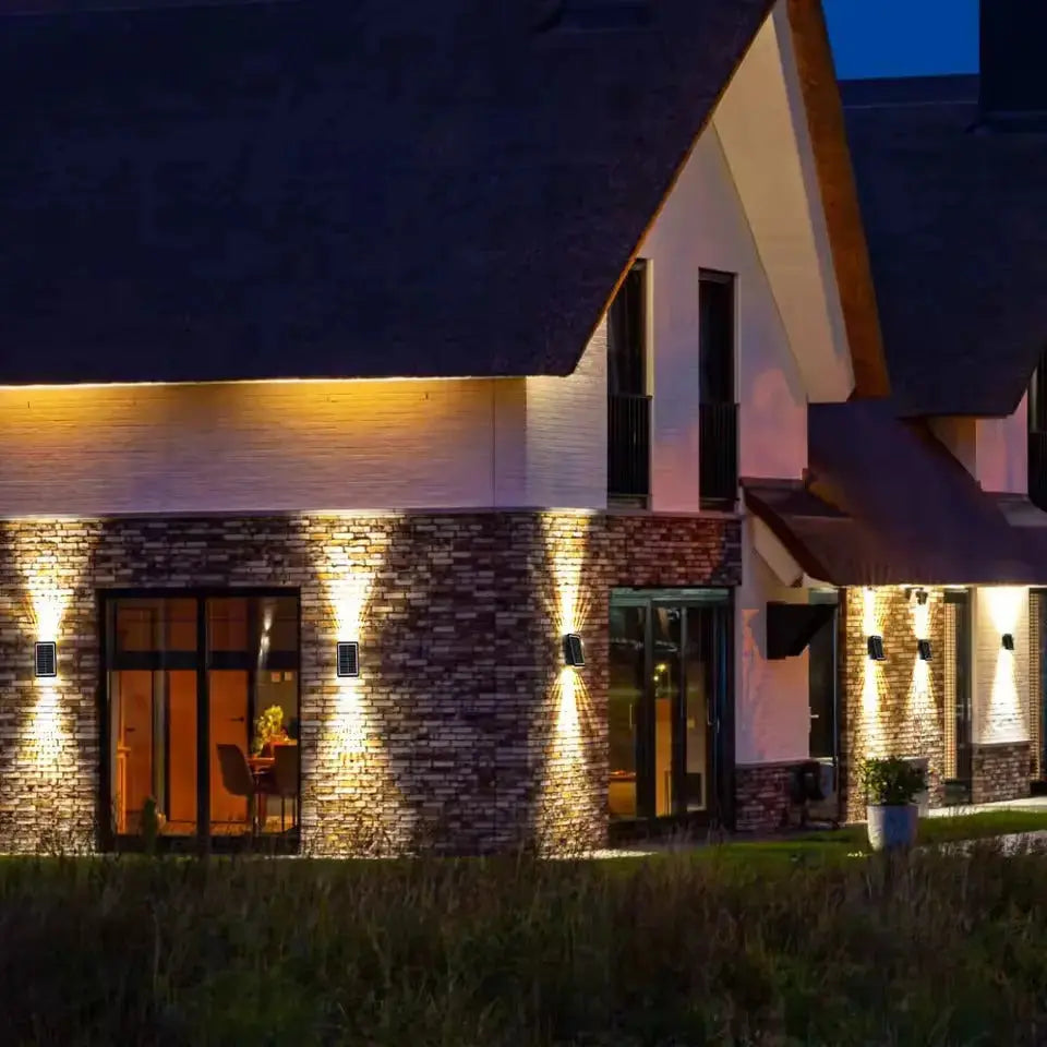 Avtoit | Solar-LED-Wall light with color choice – Weatherproof & Atmospheric