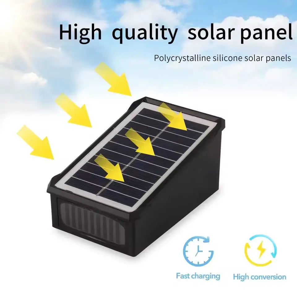 Avtoit | Solar-LED-Wall light with color choice – Weatherproof & Atmospheric