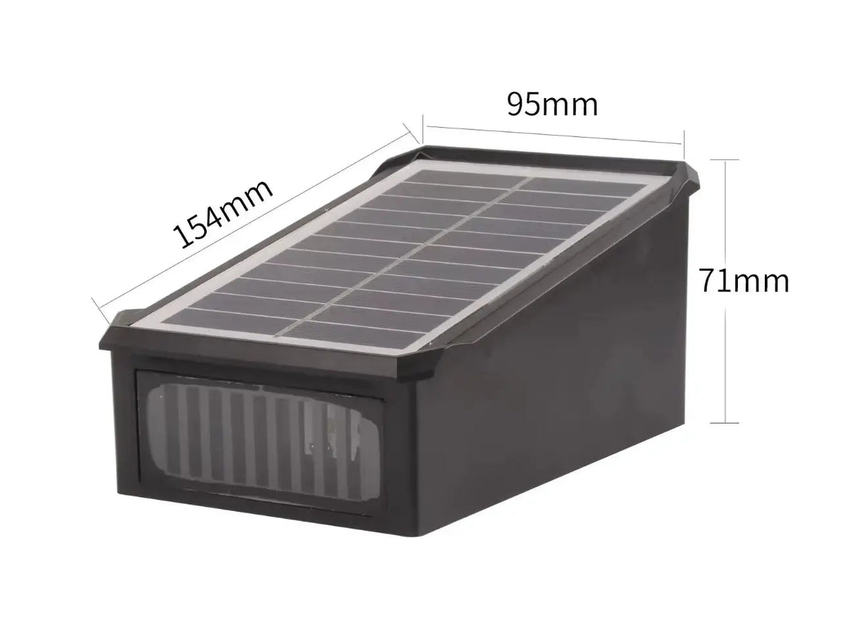 Avtoit | Solar-LED-Wall light with color choice – Weatherproof & Atmospheric