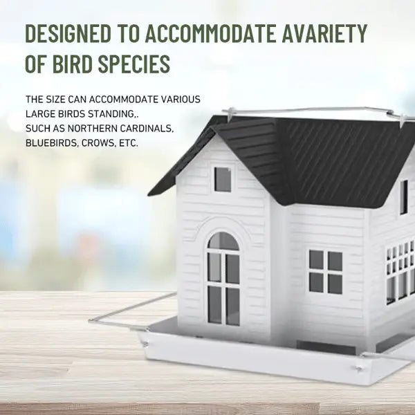 Avtoit | Solar-Birdhouse with LED – Illuminating Garden Lantern & Feeder Station in one!