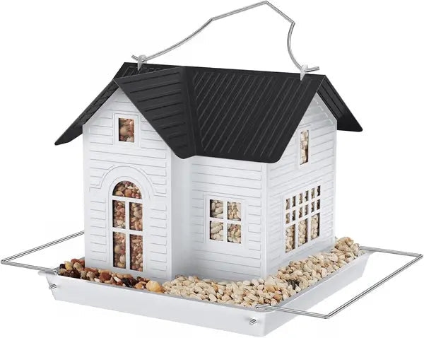 Avtoit | Solar-Birdhouse with LED – Illuminating Garden Lantern & Feeder Station in one!