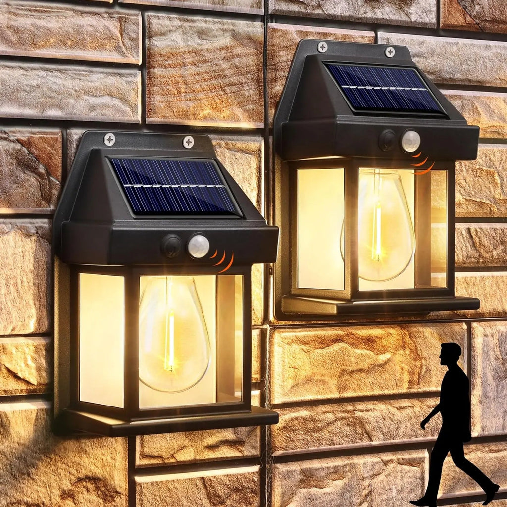 Avtoit | Solar Wall Light – Weatherproof Outdoor Lighting with Sensor