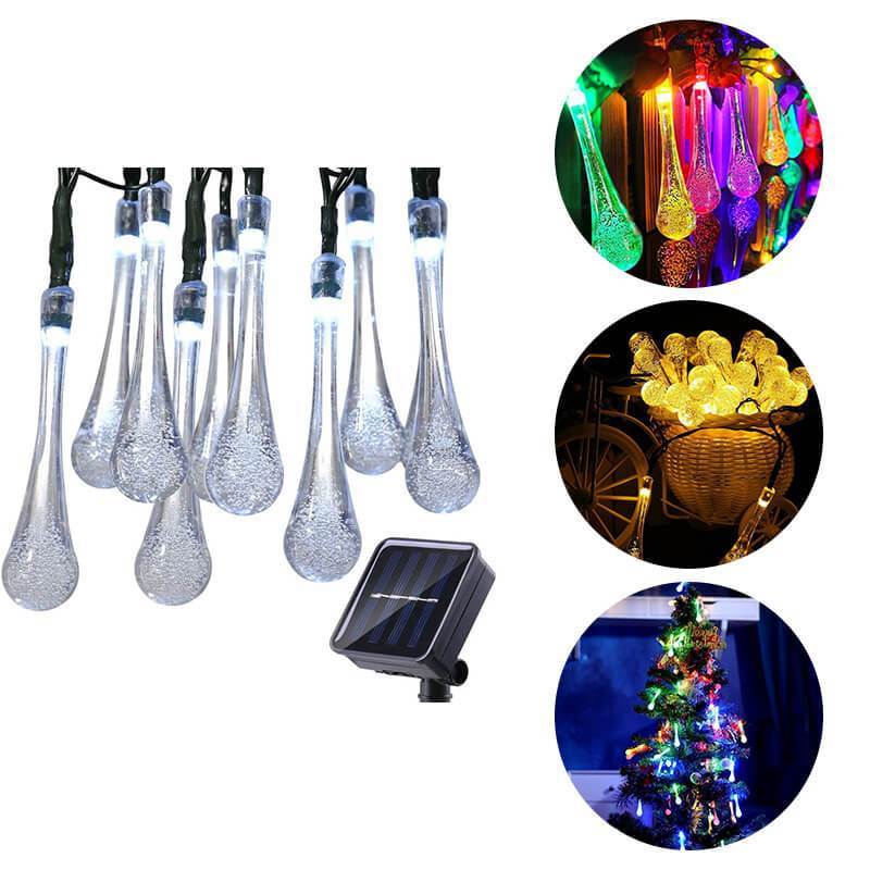 Avtoit | Solar Water Droplet String Lights