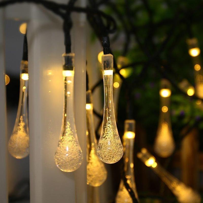 Avtoit | Solar Water Droplet String Lights