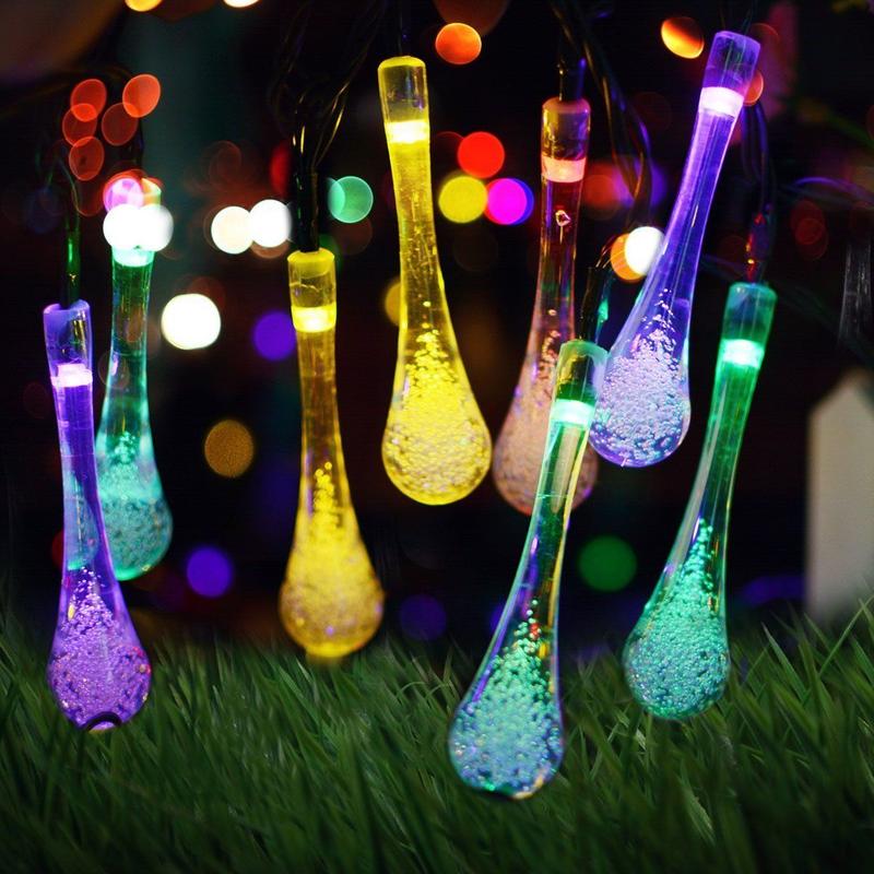 Avtoit | Solar Water Droplet String Lights