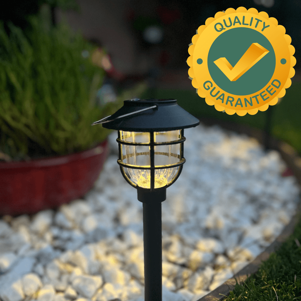 Avtoit | Solar-powered LED Garden Path Lights for Safe & Decorative Outdoor Lighting (Set of 2)