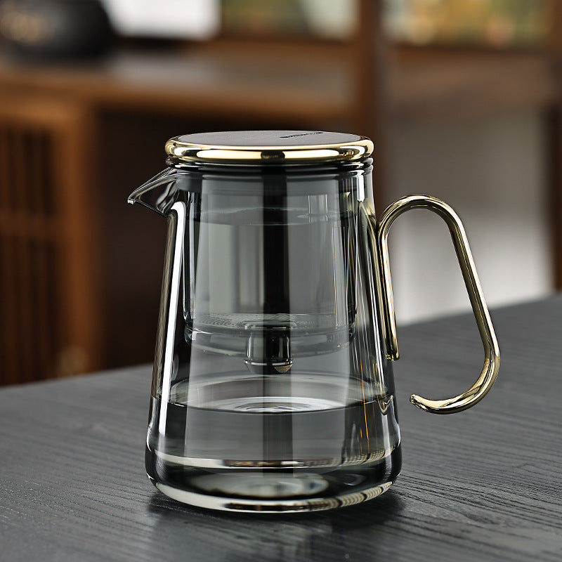 Avtoit | Solara – Magnetic Glass Teapot with Precision Tea Release & Stainless Steel Filter (700ml)