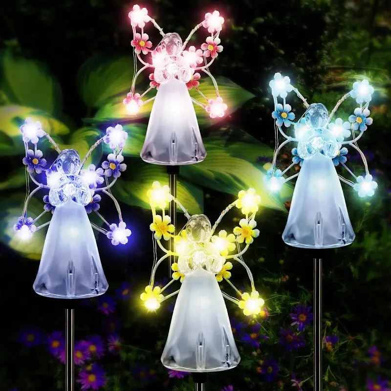Avtoit | Solar-powered angel garden light – Waterproof memorial decoration for outdoor areas!