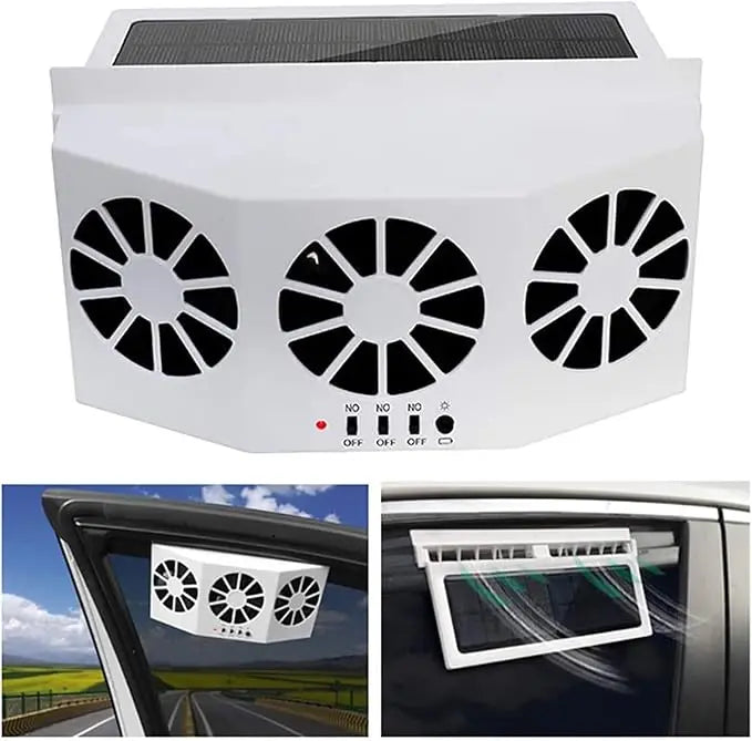 Avtoit | Solar-powered Car Fan – Cordless & Compact