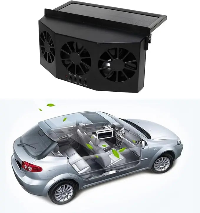Avtoit | Solar-powered Car Fan – Cordless & Compact