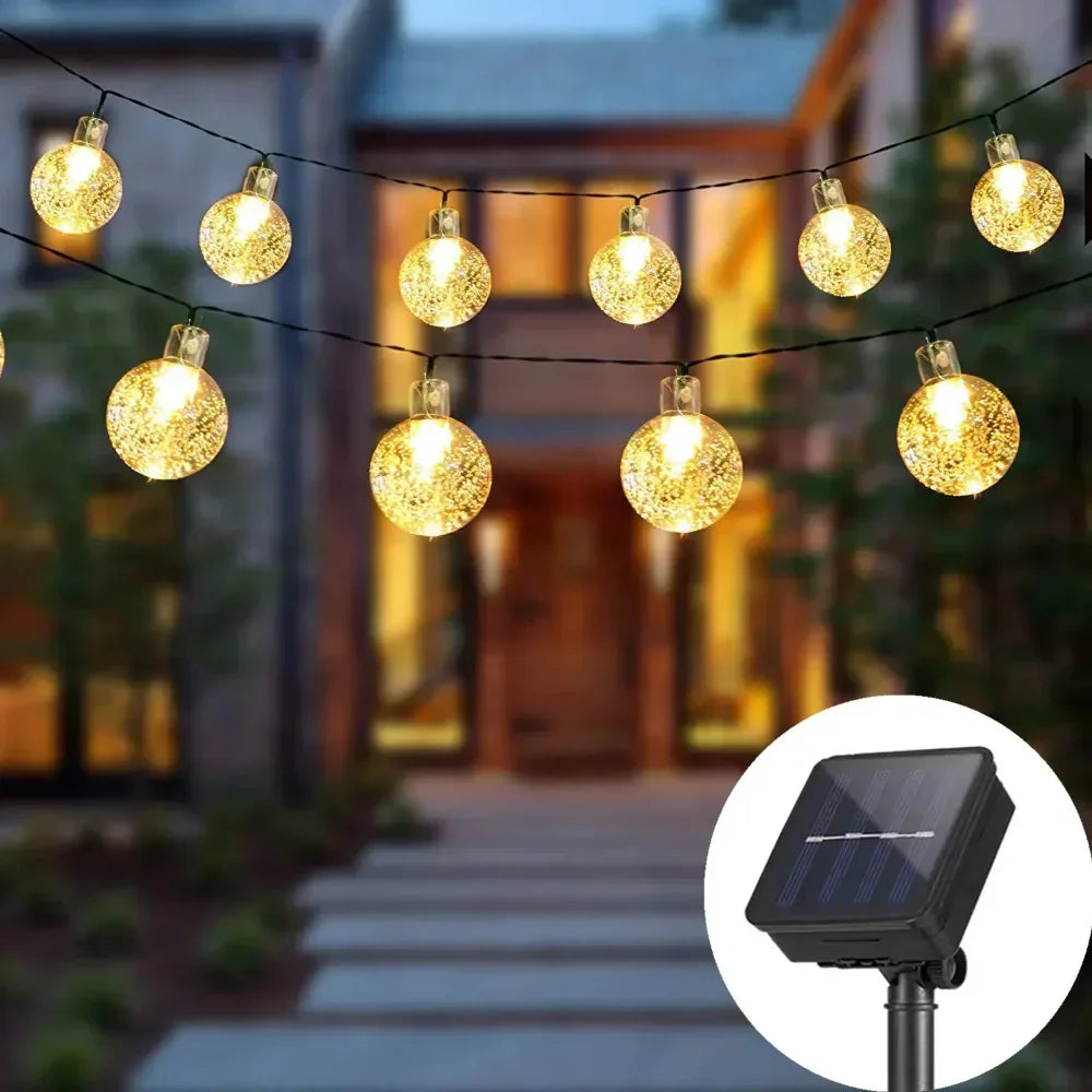 Avtoit | Solaria Outdoor Solar Fairy Lights – Waterproof LED Garden String Lights (9.5m)