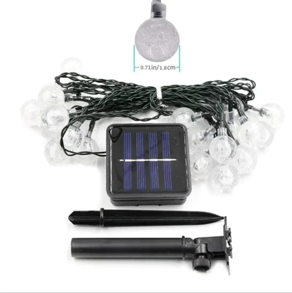 Avtoit | Solaria Outdoor Solar Fairy Lights – Waterproof LED Garden String Lights (9.5m)