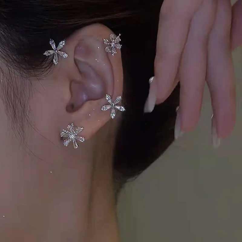 Avtoit | Spinning Snowflake Earrings