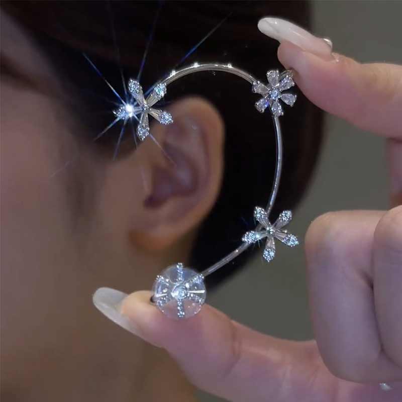 Avtoit | Spinning Snowflake Earrings