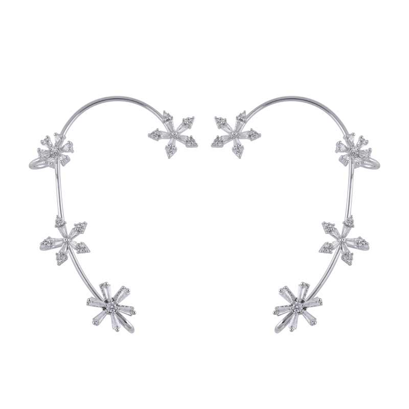Avtoit | Spinning Snowflake Earrings