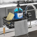 Avtoit | Faucet sink organizer – stainless steel, compact and practical