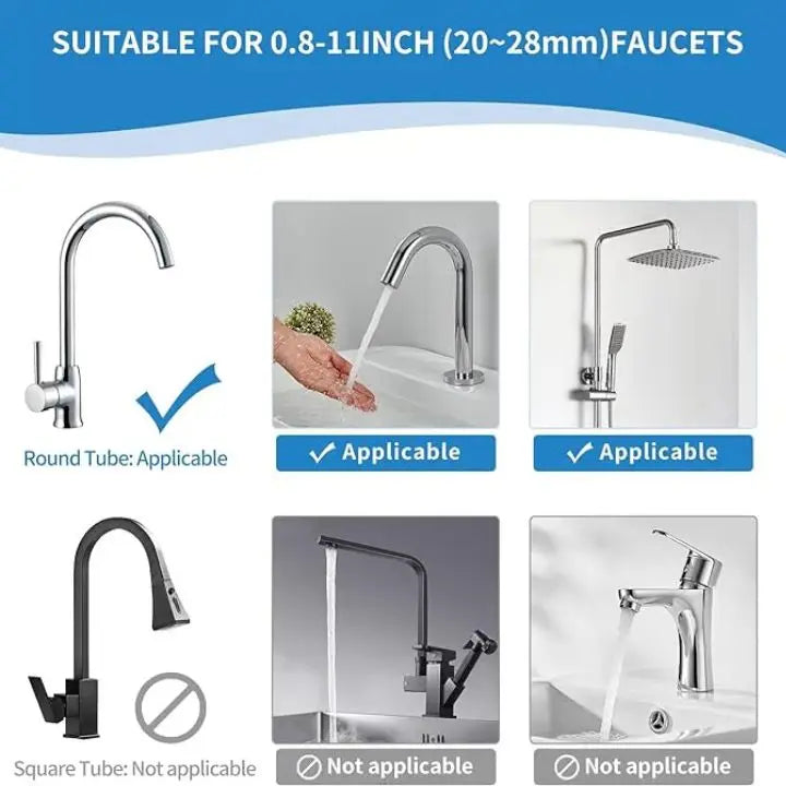Avtoit | Faucet sink organizer – stainless steel, compact and practical
