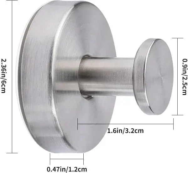 Avtoit | Strong Suction Cup Hooks (5kg Load) | Heavy Duty, Weatherproof & Damage-Free Hanging