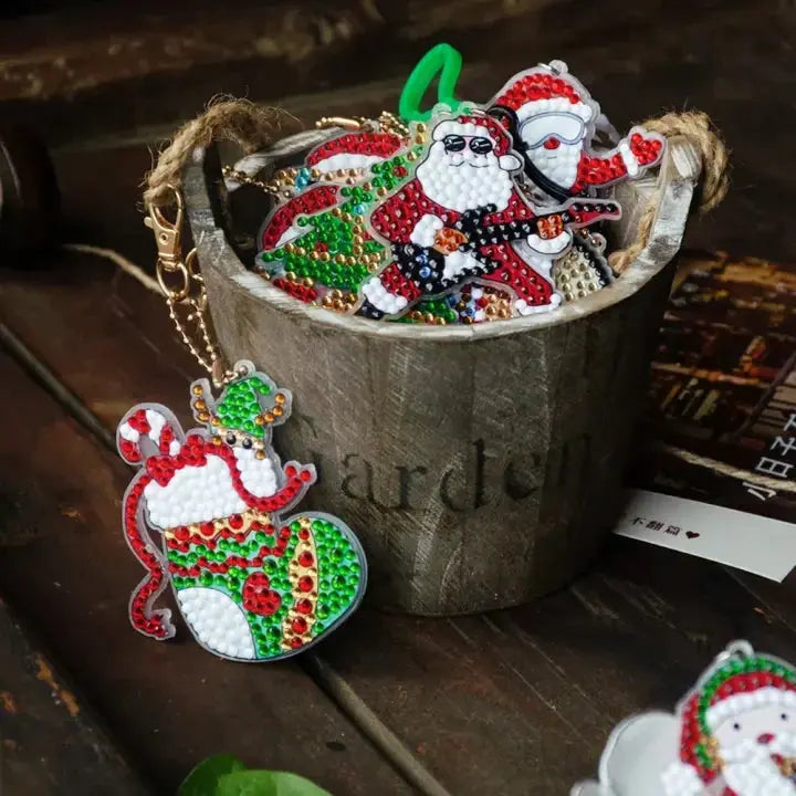 Avtoit | Strass Ornament Keychain Set