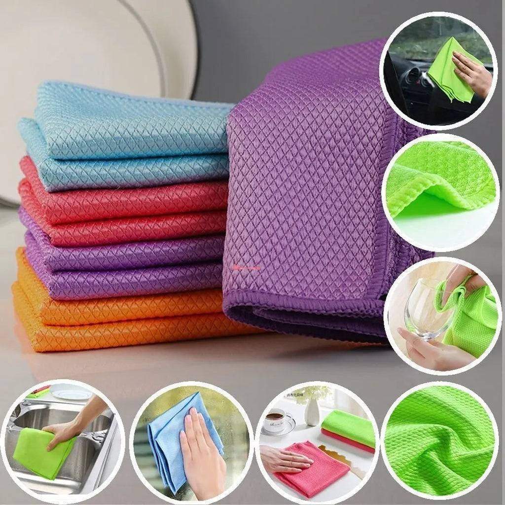 Avtoit | Stripe-free Reusable Cleaning Cloths – Effortless & Chemical-free
