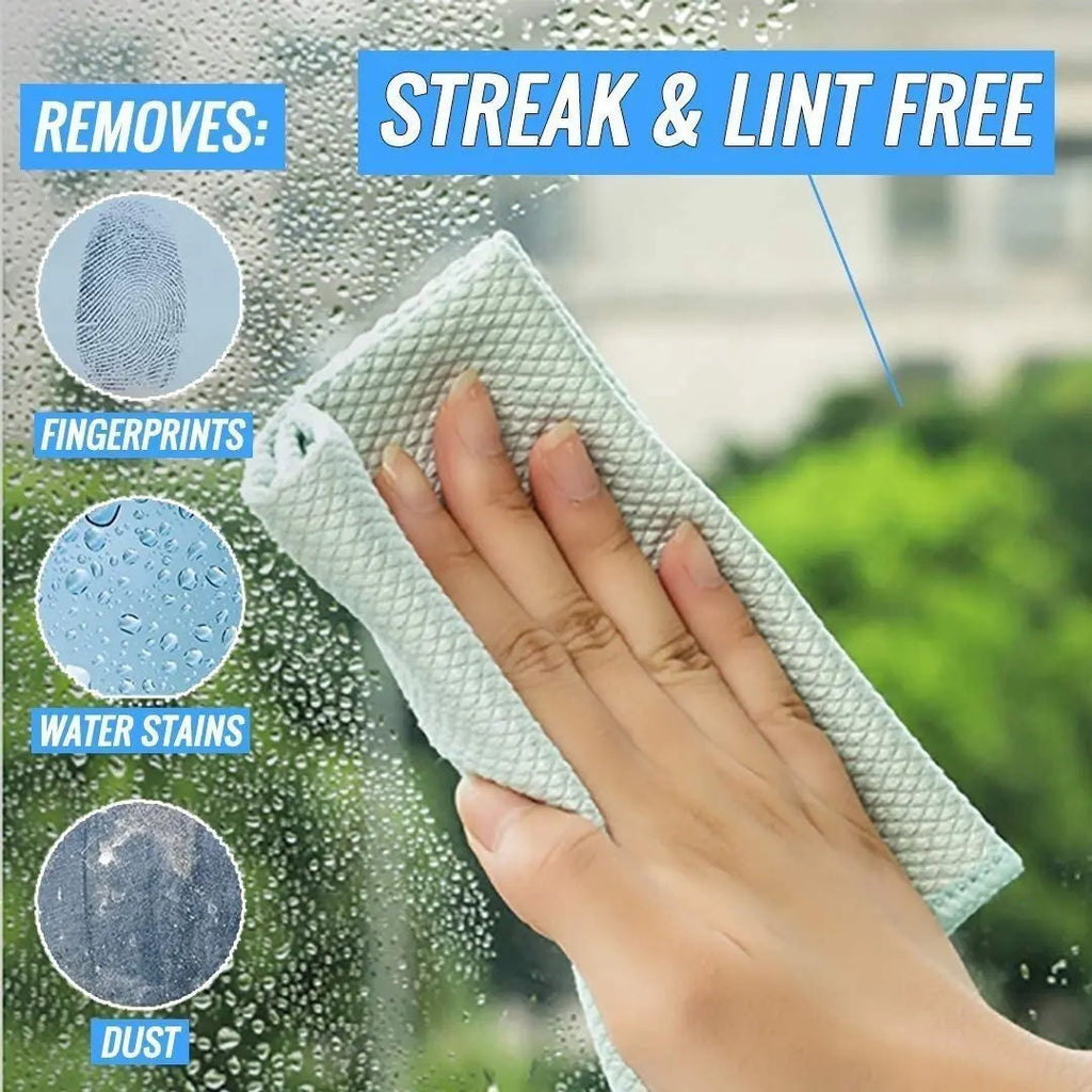 Avtoit | Stripe-free Reusable Cleaning Cloths – Effortless & Chemical-free