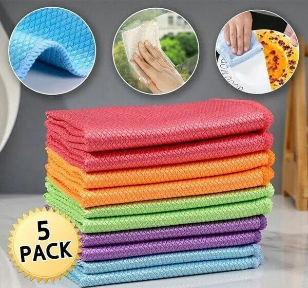 Avtoit | Stripe-free Reusable Cleaning Cloths – Effortless & Chemical-free
