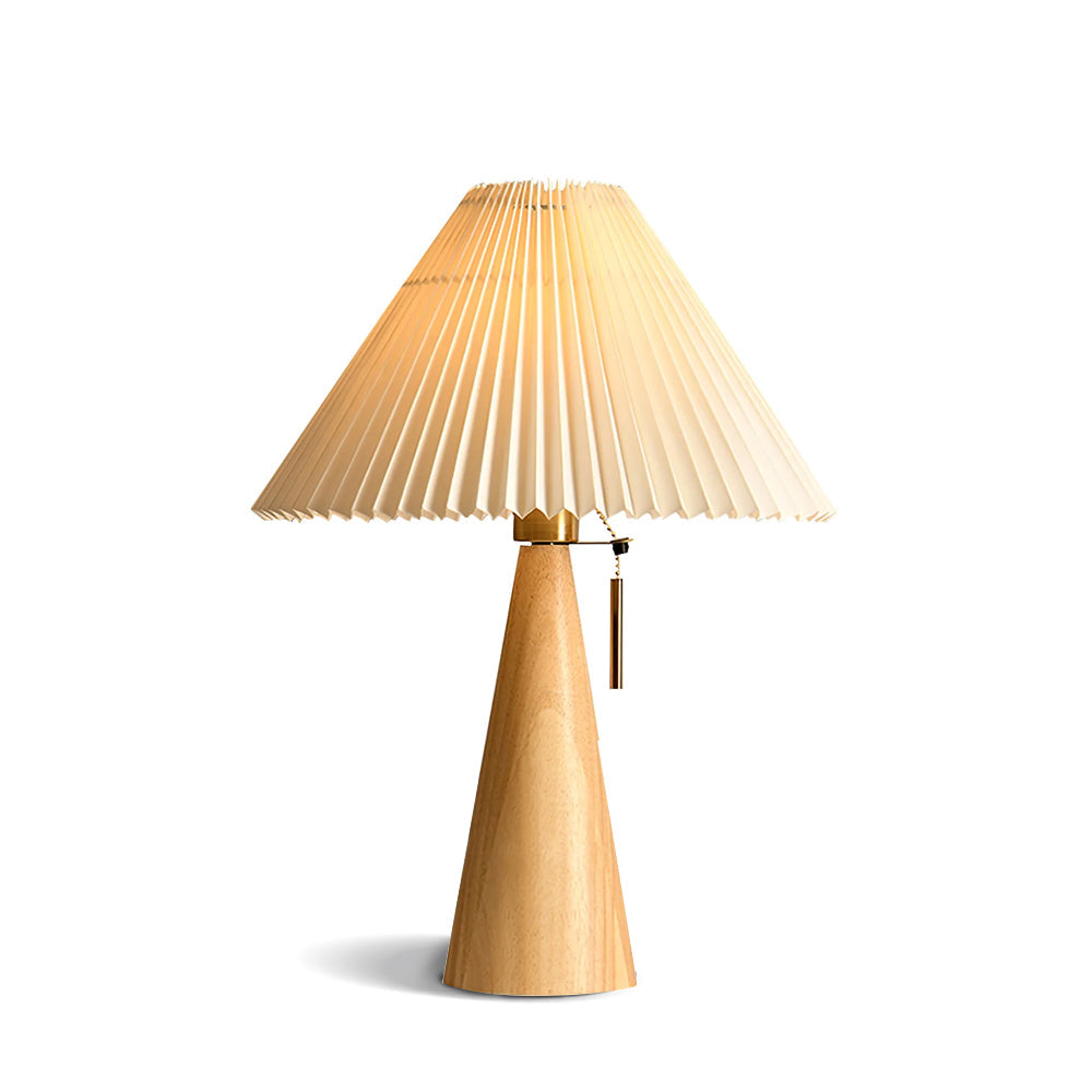Avtoit | AntiqueRadiance – Elegant Wood and Metal Table Lamp