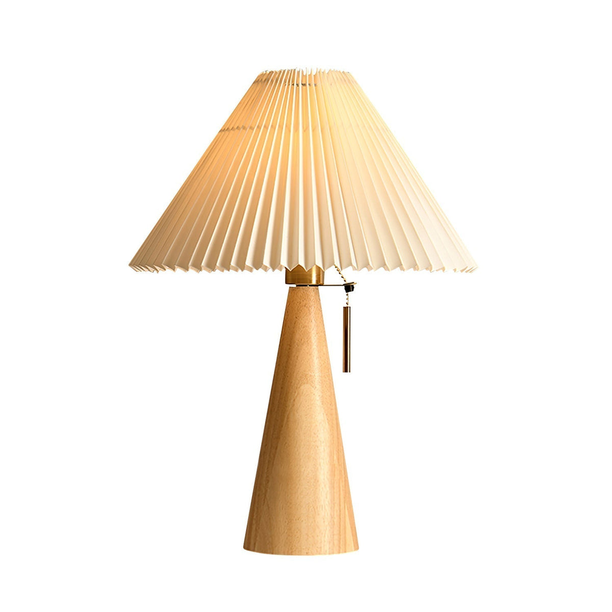 Avtoit | AntiqueRadiance – Elegant Wood and Metal Table Lamp