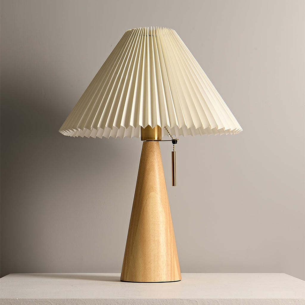 Avtoit | AntiqueRadiance – Elegant Wood and Metal Table Lamp