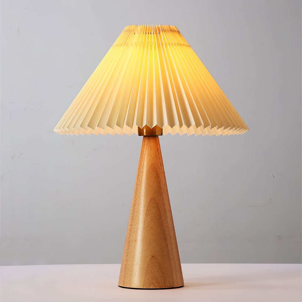 Avtoit | AntiqueRadiance – Elegant Wood and Metal Table Lamp
